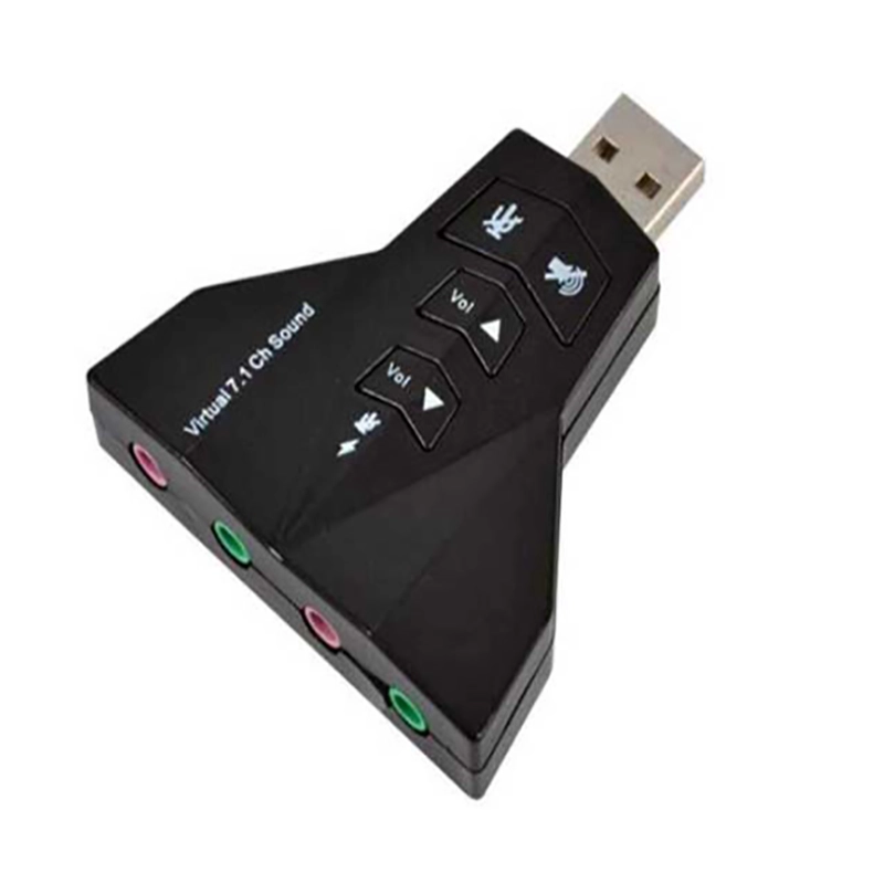 کارت صدا USB موشکی مدل VIRTUAL7.1
